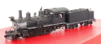 HOn3 WISEMAN MODEL SERVICES RGS/D&RGW DERELICT C-16 2-8-0 STATIC SCENERY KIT 
